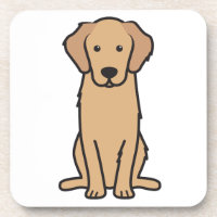Golden Retriever Hund Cartoon
