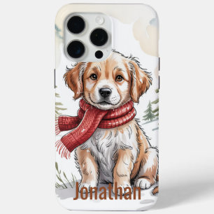 Golden Retriever Hund Feiertag, Hundeliebhaber, Wi Case-Mate iPhone Hülle
