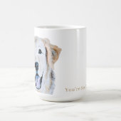 Golden Retriever Hund Kaffeetasse (Mittel)