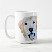 Golden Retriever Hund Kaffeetasse (Links)