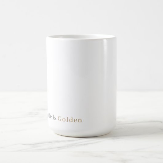 Golden Retriever Hund Kaffeetasse (Mittel)