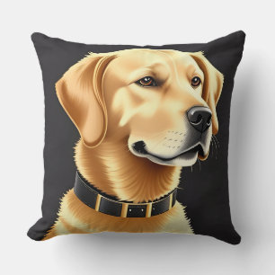 Golden Retriever Hund Kuschelheim Dekor Geschenk  Kissen