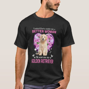 Golden Retriever Hund Mama Eigentümer glücklichen T-Shirt