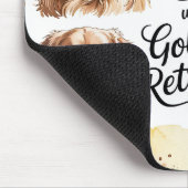 Golden Retriever Hund Mousepad (Ecke)