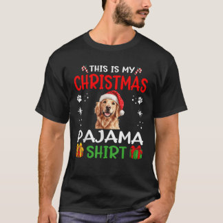 Golden Retriever Hund Nachthemd Pyjama Das ist mei T-Shirt