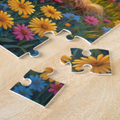 Golden Retriever Hund Puzzle (Seite)