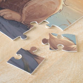 Golden Retriever Hund Puzzle (Seite)