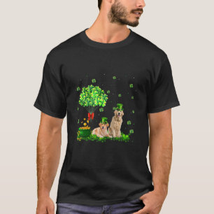 Golden Retriever Hund St. Patrick's Day Süßer Sham T-Shirt