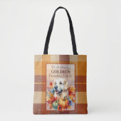 Golden Retriever Hund Tasche (Vorderseite)