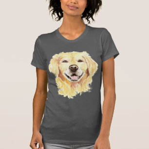 Golden Retriever Hund Tier Art T-Shirt