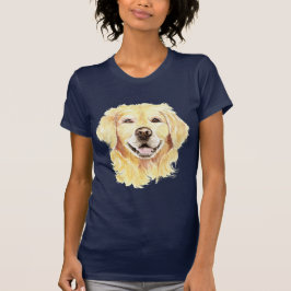 Golden Retriever Hund Tier Art T-Shirt
