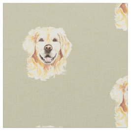 Golden Retriever Hund Tierwerbung Stoff
