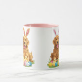 Golden Retriever Hunde Bunny Ears Tasse (Zentrum)