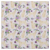 Golden Retriever Hunde Lavendel Stoff (Muster)