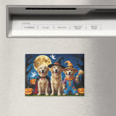 Golden Retriever Hunde Pumpkin Halloween Funny Magnet (In Situ (Geschirrspüler))