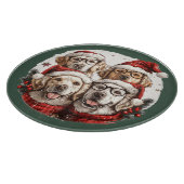 Golden Retriever Hunde Schneidebrett (Ecke)