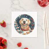 Golden Retriever Hunde Serviette (Beispiel)