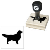 Golden Retriever Hunde Silhouette Gummistempel (Stempel)