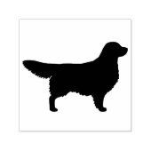 Golden Retriever Hunde Silhouette Permastempel (Design)