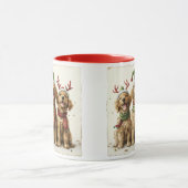 Golden Retriever Hunde Tasse (Zentrum)