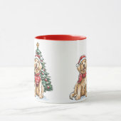 Golden Retriever Hunde Tasse (Zentrum)