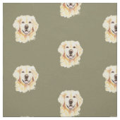 Golden Retriever Hunde Tierwerbung Stoff (Muster)
