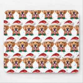Golden Retriever Hunde Zucht Weihnachten Mousepad