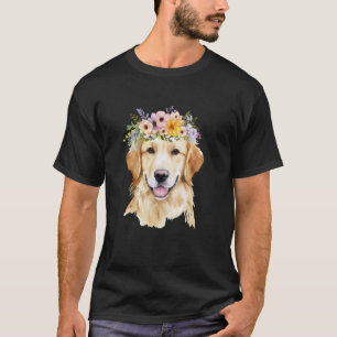 Golden Retriever Hundebesitzer Haustierliebhaber T-Shirt
