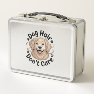 Golden Retriever Hundehaar Ist Uns egal Lustiger S Metall Brotdose