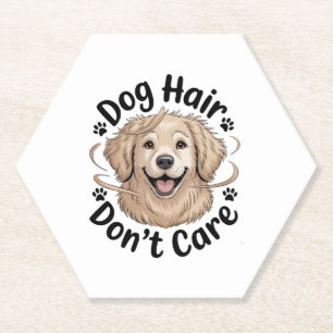 Golden Retriever Hundehaar Ist Uns Egal Lustiger S Untersetzer
