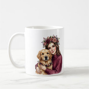 Golden Retriever Hundemutter Tasse