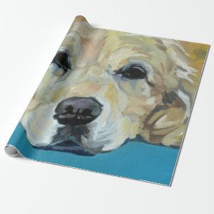 Golden retriever-HundePackpapier Geschenkpapier