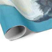 Golden retriever-HundePackpapier Geschenkpapier (Rolleneckpunkt)