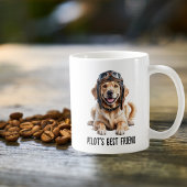 Golden Retriever Hundepilot Bester Freund Niedlich Kaffeetasse