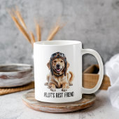 Golden Retriever Hundepilot Bester Freund Niedlich Kaffeetasse