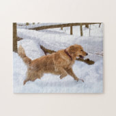 Golden retriever-Hundepuzzlespiel Puzzle (Horizontal)