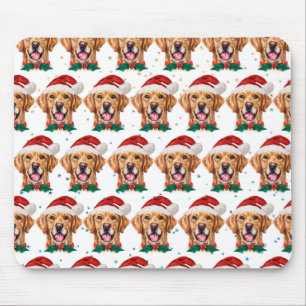 Golden Retriever Hunderasse Weihnachten Mousepad