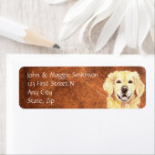 Golden Retriever Hundeschrift (Insitu)