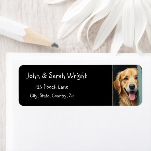 Golden Retriever Hundeschrift (Insitu)