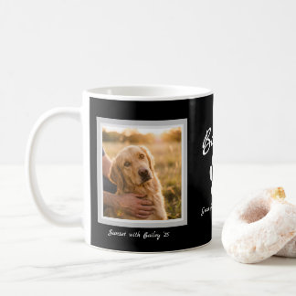 Golden Retriever Hundetasse Polaroid-Fotocollage Kaffeetasse