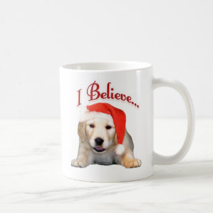 Golden retriever I glauben Kaffeetasse
