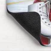 Golden Retriever Ice Hocky Mousepad (Ecke)