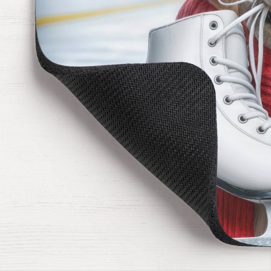 Golden Retriever Ice Hocky Mousepad (Ecke)