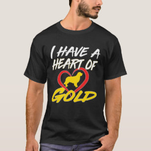 Golden Retriever Ich habe ein Herz aus Gold T-Shirt