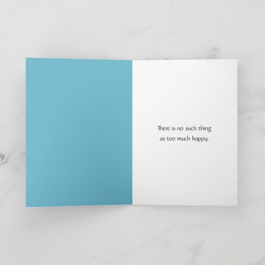 Golden Retriever im Flamingo Pool Spielzeug Karte (Innenseite)