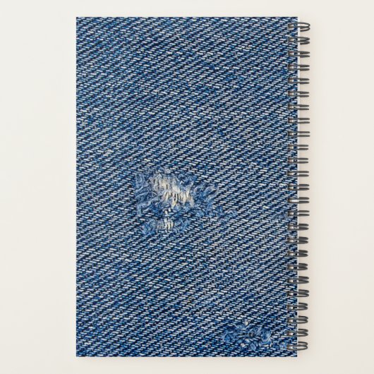 Golden Retriever in Denim Hole Planer (Rückseite)