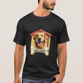 Golden Retriever - Individuell anpassbare Print on T-Shirt