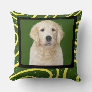 Golden Retriever - individueller Musterrahmen für  Kissen