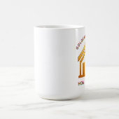 Golden Retriever ist ihm2 Kaffeetasse (Mittel)