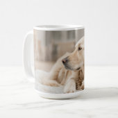 Golden Retriever Kaffeetasse (Vorderseite Links)